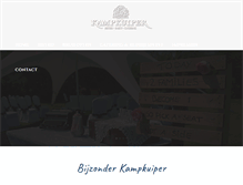 Tablet Screenshot of kampkuiper.nl